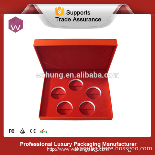 customized red coin box made of plastic for sale